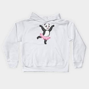 Panda as Ballerina at Ballet Kids Hoodie